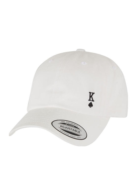 King Card Cotton Twill Cap White One