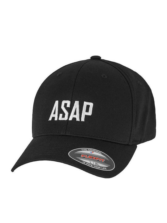 Soon As Possible Wooly Combed Cap Black