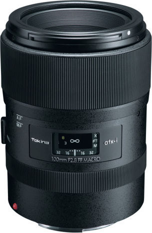 Tokina Full Frame Φωτογραφικός Φακός ATX-i 100mm F2.8 PLUS FF Macro για Nikon F Mount Μαύρος