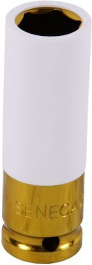 Seneca Căpăcel Hexagonal cu Patrat de Prindere 1/2" Diametru 1/2" / 19 / 85 / 28 1buc