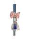 Handmade Easter Candle Girl Wooden Figure Keychain Frozen Scented Candle Height 30 cm Ships in Gift Packaging