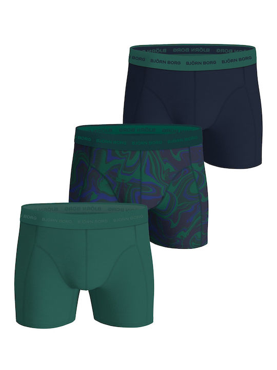 Björn Borg Ανδρικά Μποξεράκια Multicolor 3Pack