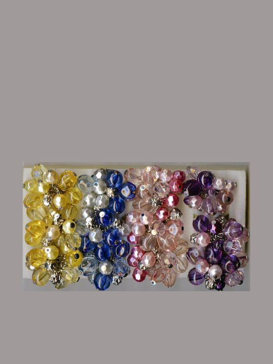 Ring with Pearls Gold Plated