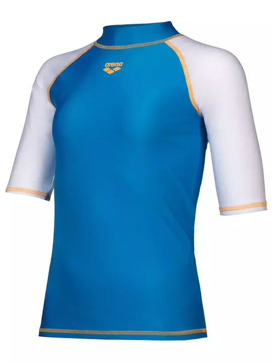 Arena Costum de baie pentru copii Rashguard Alb...