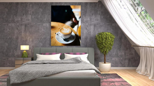 Pictură Latte Art Pe Ceașcă de Cafea 80x120