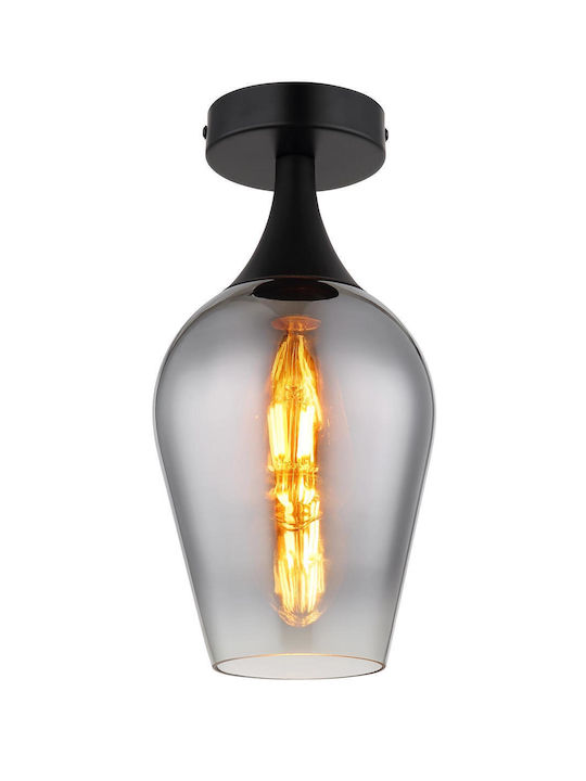Globo Lighting Πλαφονιέρα Οροφής Διάφανη