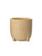Kaemingk Planter Ceramic Beige 37x37x36cm.