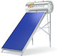 Panthermica Ηλιακός Θερμοσίφωνας 120lt Inox Διπλής Ενέργειας 2τ.μ. Κεραμοσκεπής Επιλεκτικός