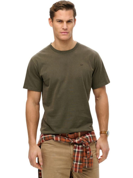 Superdry D1 Ovin T-shirt Dark Khaki