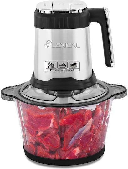 Lexical Mini-Zerkleinerer Multi 300W mit Behälter 2Es