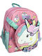 Sac Grădiniță cu Borsetă Detașabilă Lovely Unicorn Must