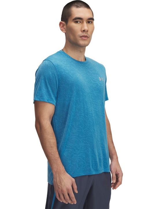 Under Armour Μπλούζα Κοντομάνικη Γαλάζια