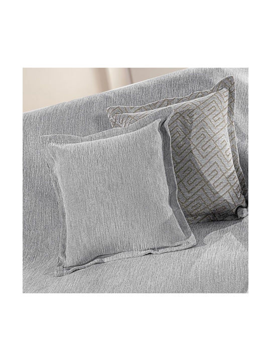 Guy Laroche Sofa Cushion Perth 100% Cotton Gray...