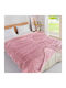 To megalo pazari Velvet Single Blanket 160x240cm Rotten Apple