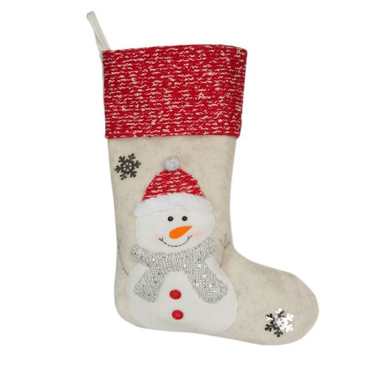 Eurofirany Christmas Decorative Sock Gray