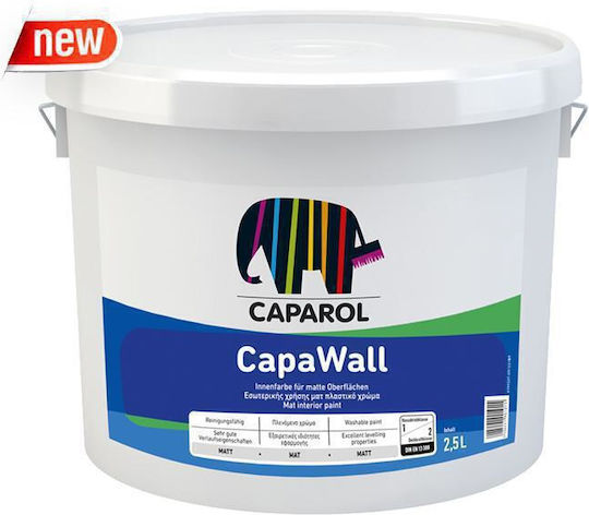 Caparol Plastik Farbe für Innenbereich Verwendung White 700ml