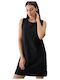Καλοκαιρινό Mini Φόρεμα Total Black