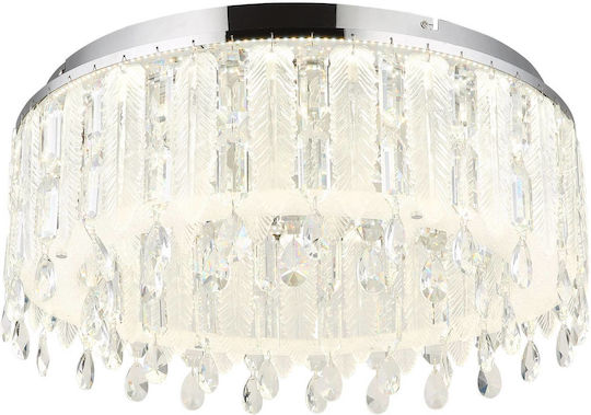 Globo Lighting Πλαφονιέρα Οροφής 58εκ. Διάφανη