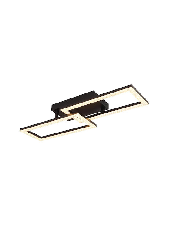 Globo Lighting Plafonieră de Tavan Transparentă cu LED Integrat