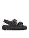 New Alicante Women's Flat Sandals with Strap in Black Color