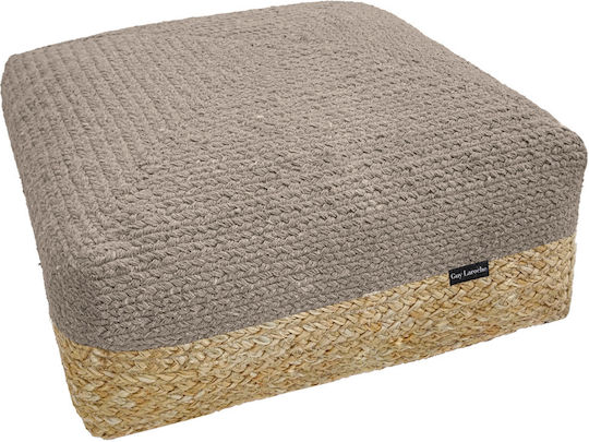 Sitzsäcke & Poufs Hocker Wasserdicht Boho Boho Taupe 65x65x30cm