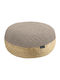Πουφ Σκαμπό Αδιάβροχο Ottoman Taupe 50x50x25cm