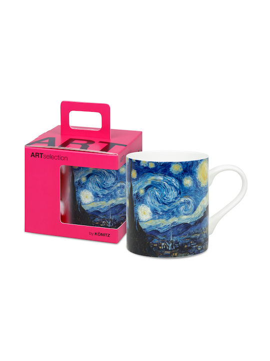 Konitz Becher aus Porzellan Blau 400ml