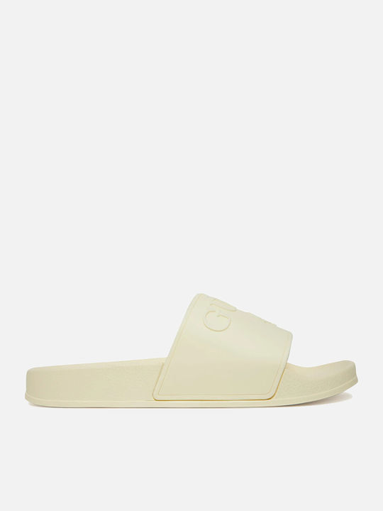 Guess Slides σε Μπεζ Χρώμα