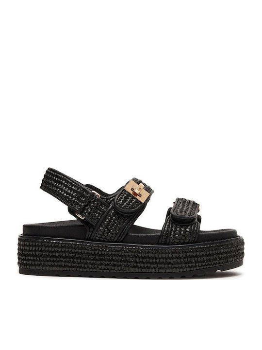 Steve Madden Bigmona Women's Flat Sandals Black