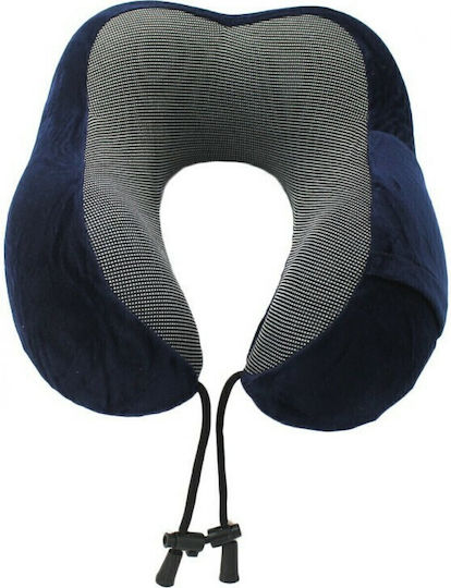 ACP Travel Pillow Memory Foam Navy Blue
