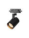Eko Light Einzel Spot mit Fassung GU10 in Schwarz Farbe