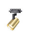 Eko Light Einzel Spot mit Fassung GU10 in Gold Farbe