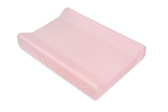 Matex Abdeckung für Wickelauflage aus Stoff Rosa 50x70cm