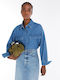 Women's Long Sleeve Shirt Blue