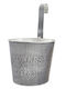 HOMie Hanging Planter Metal Gray 16x16x14cm.
