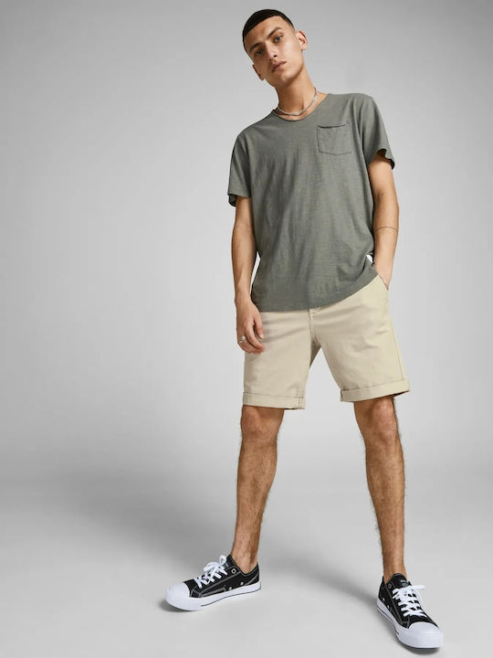Jack & Jones Ανδρική Βερμούδα L.beige