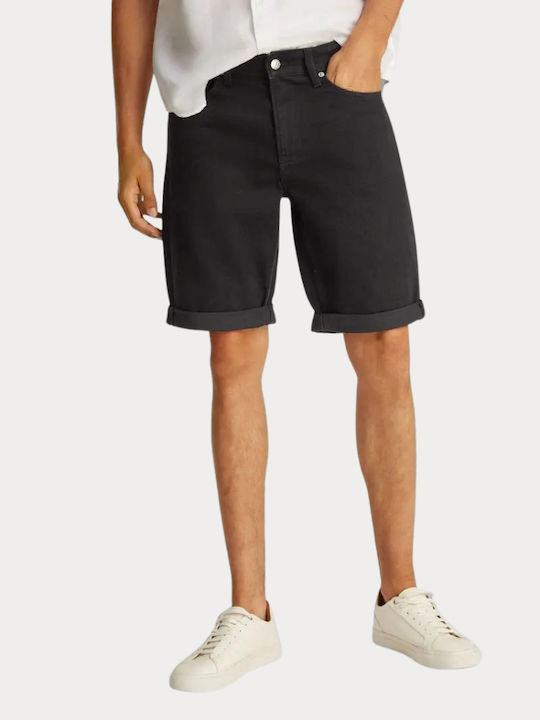 Herrenshorts Jeans Black