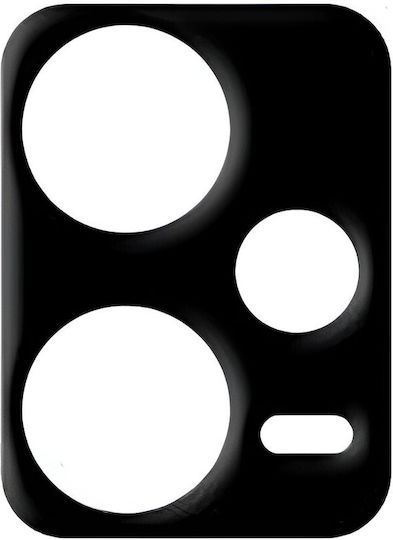 Full Glue Camera Protection Metal Frame Black for the Xiaomi Redmi Note 12 Pro Plus