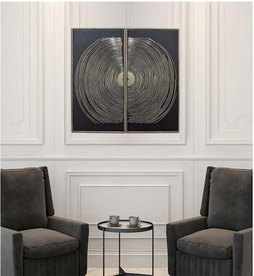 Zaros Gemälde auf Leinwand 40x80cm