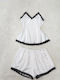 Topaki Summer Babydoll White