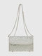 Γυναικείο Clutch Ασημί