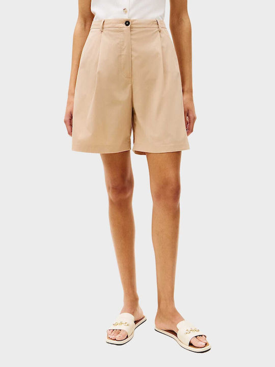 Tommy Hilfiger Γυναικείο Σορτς Μπεζ
