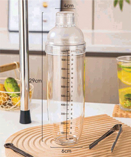 TnS Σέικερ με Χωρητικότητα 1000ml Sk1000