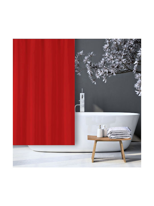 San Lorentzo Duschvorhang 180x180cm Red