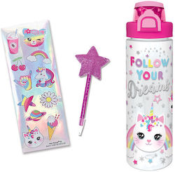 Hot Focus Kinder Trinkflasche 700ml Verschiedene Designs oder Farben