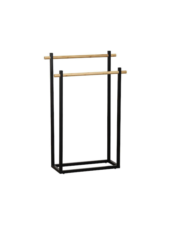Atmosphera Ράγα Μπάνιου Μονή Επιτοίχια με Βίδες ​53x82cm Λευκή