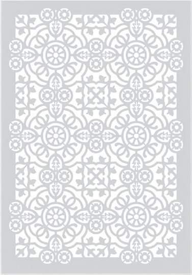 Schablone Wanddekoration 53x78cm Novacolor Isabella Fliese Nc6350