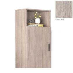 Savvidis Furniture No 31 Ντουλάπι Μπάνιου 45x30x93cm Σταχτί