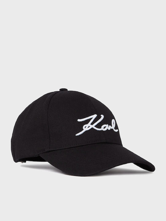 Karl Lagerfeld K Signature Cap Black Hats Female Black A1w33069-999