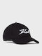 Karl Lagerfeld K Signature Cap Black Hats Female Black A1w33069-999